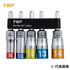 TOP工業 電動ドリル用ユニバーサルショートソケットセット EUS-724SS