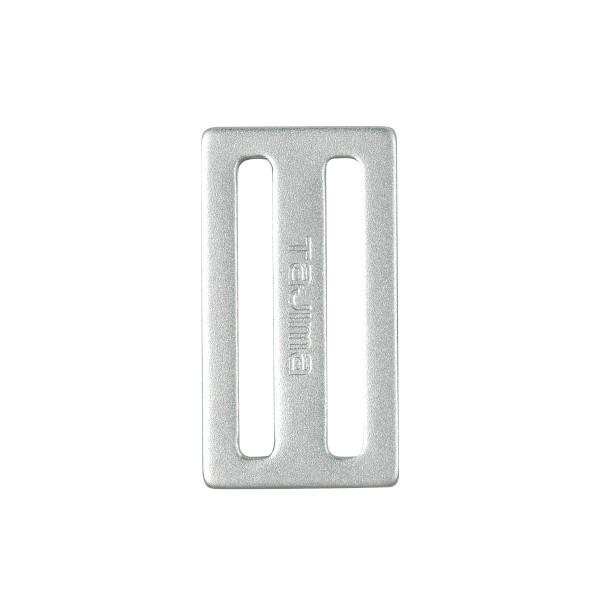 TAJIMA タジマ D環止め（アルミ2穴）シルバー TA-AD2 TAAD2