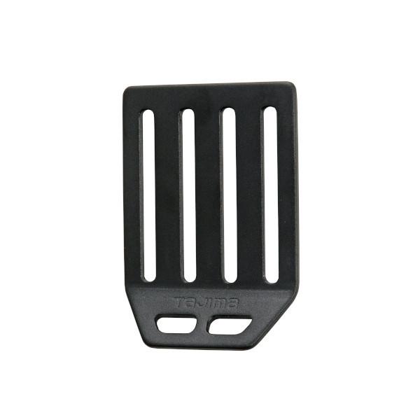 TAJIMA タジマ L型D環止め（アルミ4穴）ブラック TA-LAD4BK TALAD4BK