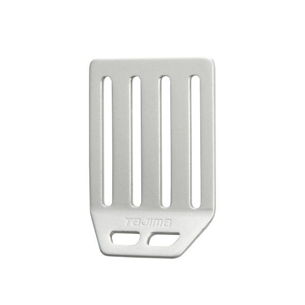 TAJIMA タジマ L型D環止め（アルミ4穴）シルバー TA-LAD4SI TALAD4SI