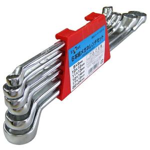 イチネンMTM ミツトモ  6本組 メガネレンチセット　 8〜24mm