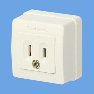 Panasonic パナソニック 露出角型コンセント WK1012W