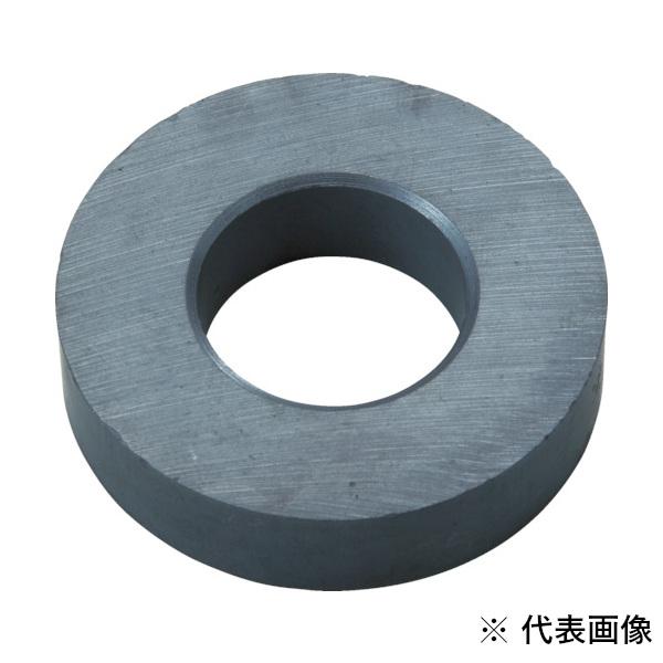 TRUSCO フェライト磁石 外径80mmX厚み10mm 1個入り TF80RA1P