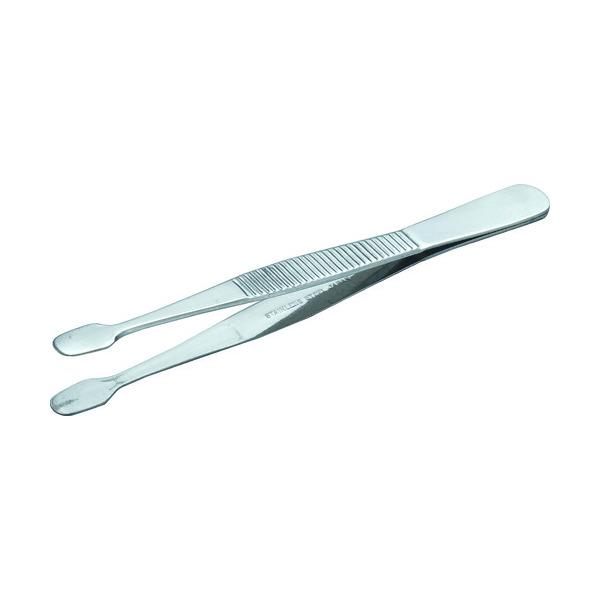 TRUSCO ステンレス製ピンセット 120mm 切手用 TSP32