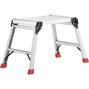 TRUSCO 足場台 アルミ製 プロ用 600X400XH560 TDWT606