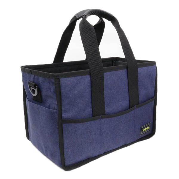 MARVEL マーベル マルチバッグ 肩掛けベルト付 ネイビー MTB-352