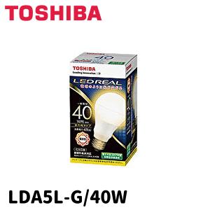 東芝ライテック LED電球 LDA5L-G/40W-2 E26口金 一般電球形 全方向