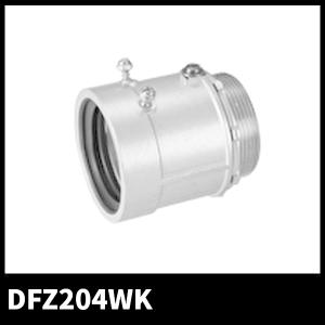 パナソニック DFZ204WK ねじなし防水コネクタ 呼びG104 厚鋼電線管Z用付属品 1個