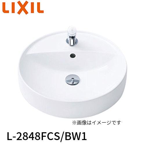 LIXIL(リクシル) INAX 円形洗面器 ピュアホワイト L-2848FCS/BW1