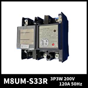 電力量計(発信装置付・逆電流計量防止機能付) M8FM-S1R 1P3W 電力量計(発信装置付・逆電流計量防止機能付) M8FM-S1R 1P3W