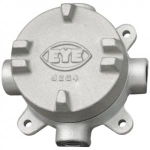 岩崎電気 EXG14-28F-G 防爆ジャンクションボックス 28 丸形4方出