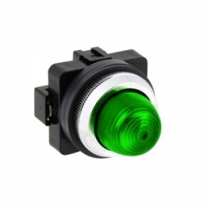 IDEC APN116DNG パイロットライト丸形 LED照光 30φ AC100/110V 緑｜denzai-net