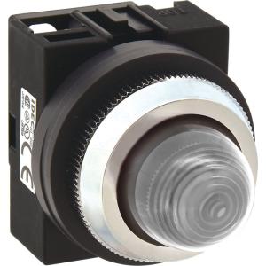 IDEC APS126DNPW パイロットライト丸形 LED照光 25φ AC200/220V
