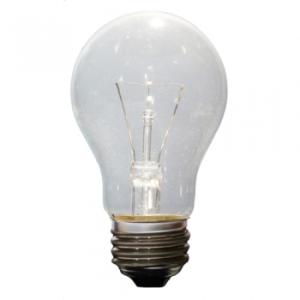 旭光電機 LC100V40W/55 シリカ電球 クリヤー 100V 40W E26｜denzai-net