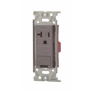 神保電器 JEC-BN-ITGE SG アースターミナル付 高容量コンセント 金属枠 (SG色) 2...