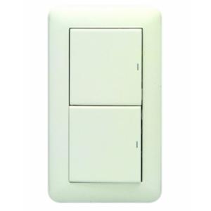 神保電器（JIMBO） J・WIDEシリーズ スイッチ組み合わせ 1連2個用 片切