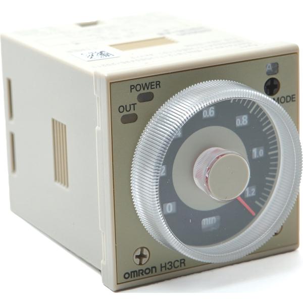 オムロン H3CR-A8E AC100-240/DC100-125 ソリッドステート・タイマ 5動作...