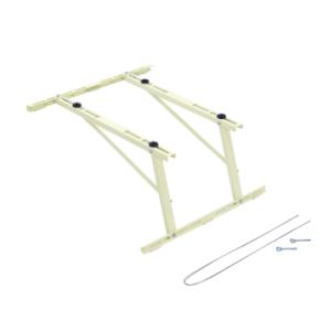 日晴金属 C-LG エアコン据付台直角屋根用 3.2KW以下 耐荷重80キロ