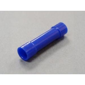ニチフ TMV B-2-BLU 被覆付圧着スリーブ 青 100個入 突き合せ用TM型B-2