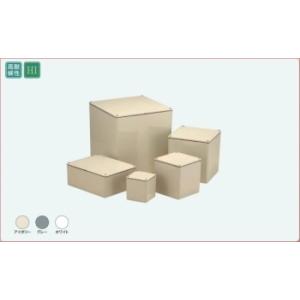 日動電工 PB121280BJHW 塩ビ平防水プルボックス 120−120−80 アイボリー
