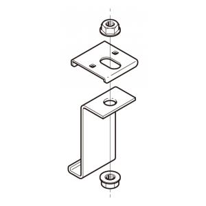 ネグロス電工 スーパーダイマ SD-QRH1｜吊り金具 SD-QRH1 吊り金具