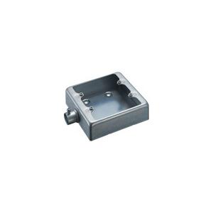 パナソニック DS72191K ねじなし露出スイッチボックス 2コ用1方出 呼びE19 2個用1方出 E19｜電材ネット
