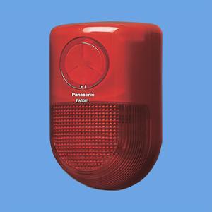 パナソニック EA5501 警報ランプ付ブザー(屋側用)(AC/DC11V) 屋側用AC100V｜denzai-net