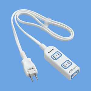パナソニック WHA2533WKP ザ・タップX 3コ口 3Mコード付ホワイト 3ｍコード付ホワイト｜denzai-net
