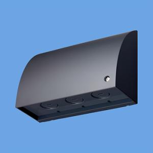 パナソニック WJ4613B スマート防雨形ジョイントボックス ブラック ノックアウトG22 φ27.1×3｜denzai-net