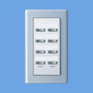 パナソニック WRT5518 フル2線式リモコン エイトフリーSW 8コ用｜denzai-net