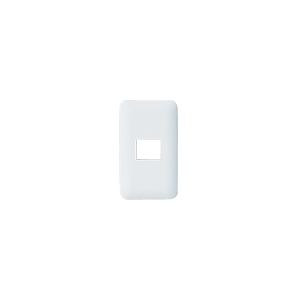 パナソニック WTF7001W ワイド21 コンセントプレート 1コ用 白色 1コ用 白色｜denzai-net