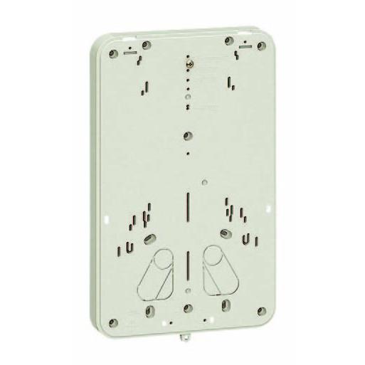 未来工業 BP-2M 積算電力計取付板 1個用 ミルキーホワイト 1個用 ミルキーホワイト