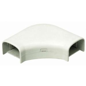 未来工業 MDM-40M モールダクト用ダクト曲ガリ 40型 ミルキーホワイト