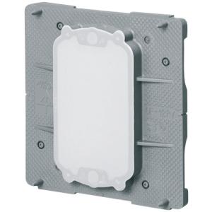 未来工業 OF-12PY プラ塗代カバーワンタッチ 中四角小判型 塗代付