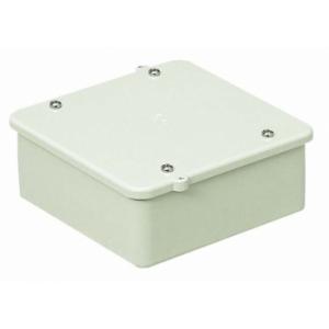 未来工業 PVK-ALOM VEアウトレットBOX ノック無 大四角浅型 ミルキーホワイト