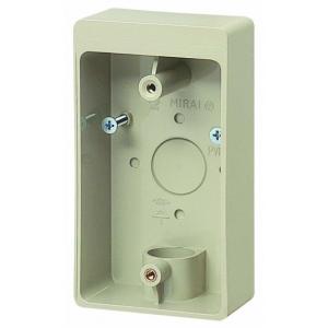 電成興業 K2511 角型露出スイッチボックス 1個用1方出 25 HDZ