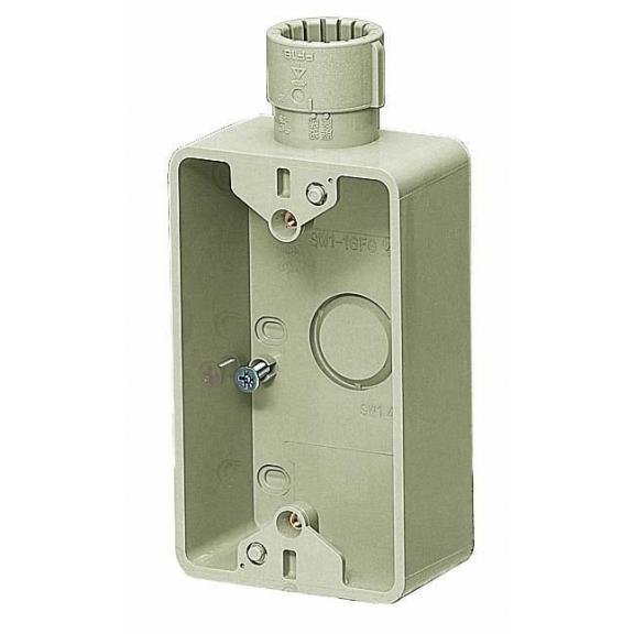 未来工業 SW1-22FG 露出スイッチボックス Gタイプ 1個用1方出22 ベージュ