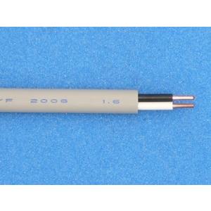 新品 VVFケーブル 2.0mm 3芯 灰色 100m巻 西日本電線 富士電線 新品 VVFケーブル 2.0mm 3芯 灰色 100m巻 西日本電線 富士電線