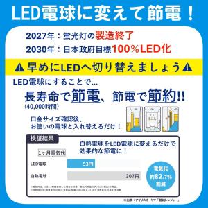 アイリスオーヤマ(IRIS) LED電球 E2...の詳細画像5