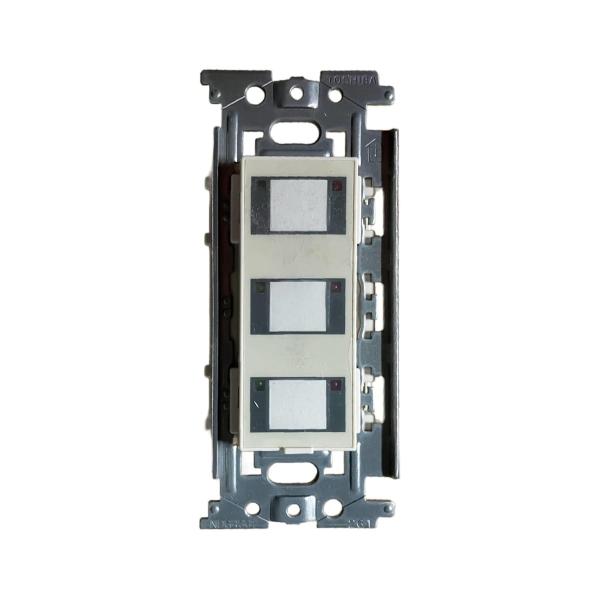 東芝ライテック(TOSHIBA)　TMSF03A MESLフリーアドレススイッチ 3個用 MESL ...