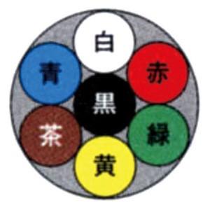 VCTF0.75sq×7芯 ケーブル (0.75mm 7c 7心) 100m VCT VCTF0.75sq×7芯 ケーブル (0.75mm 7c 7心) 100m VCT