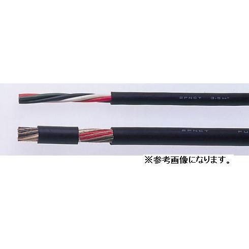 ☆新品☆富士電線　２ＰＮＣＴ １.２５ＳＱx４Ｃ　１００ｍ巻　ゴムキャブタイヤケーブル ☆インボイス...