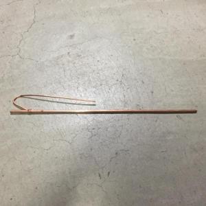 出荷　　大阪電具　丸形アース棒　７φ×５００mmリード線付　単打式接地棒