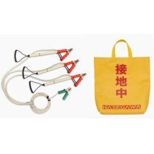 CC159 長谷川電機 バネクランプ式クリップ アースフックH型 3Φ 6.6kV用