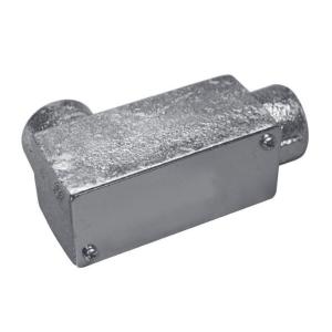 ２点おまとめ・専用品 在庫あり 露出スイッチボックス（2個用2方出） G22 鋳鉄製 HDZ