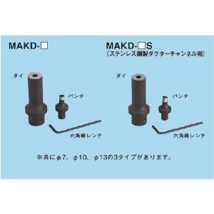 MAKD-13S ネグロス 替金型(MAKD用)(ステンレス鋼用) : タロトデンキ