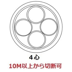 YAZAKI　CVケーブル(600VCV5.5X4C)【10m単価】