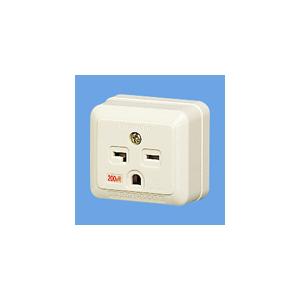 Panasonic 15A・20A兼用接地角型コンセント(WK3811)