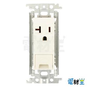 Panasonic（パナソニック） WTF1502WK 010 埋込ダブルコンセント 金属