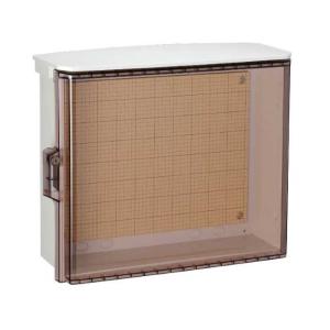 日東工業 OP18-43CA プラボックス 屋根付 透明扉 木製基板 ホワイト